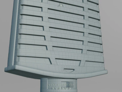 Table Microphone - natec 3D Model