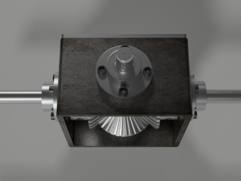 Gearbox Angle Drive 3D Model