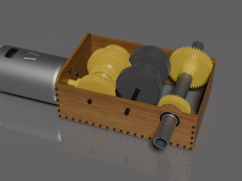 Vites kutusu 3D Model