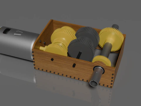 Gearbox 3D Model
