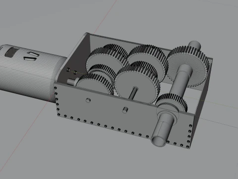 Gearbox 3D Model