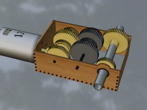Gearbox 3D Model