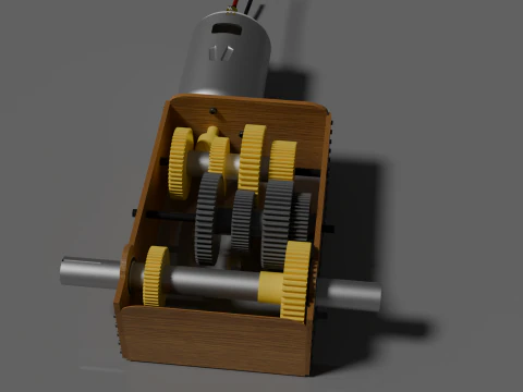 Gearbox 3D Model