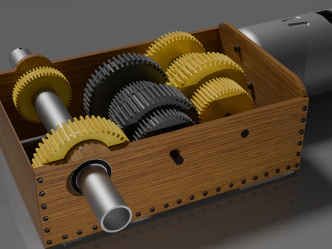 Gearbox 3D Model