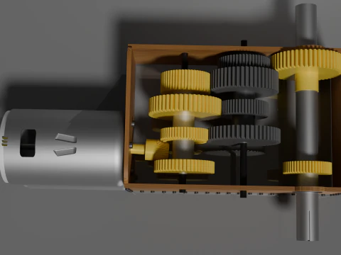 Gearbox 3D Model