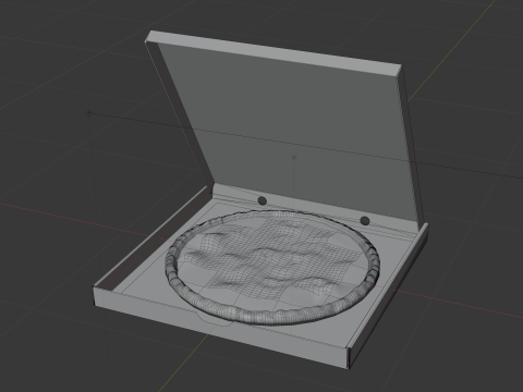 Pizza 3D Modell