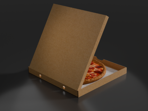 Pizza 3D Modell