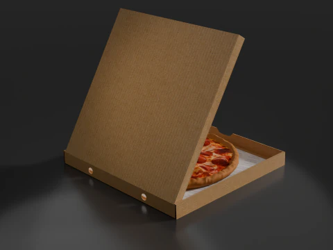 Pizza Modello 3D