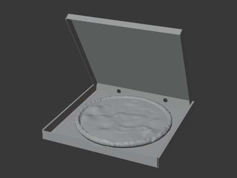 Pizza 3D Modell