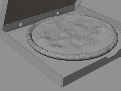 Pizza 3D Modell