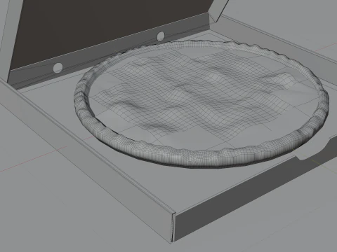Pizza Modello 3D