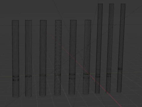 Zigarette unbenutzt 3D Modell