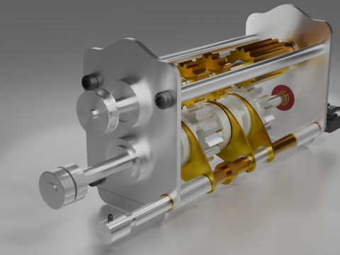 Bo&icirc;te de vitesse Modèle 3D