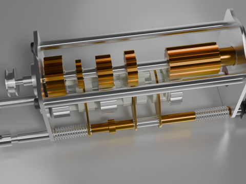 Bo&icirc;te de vitesse Modèle 3D