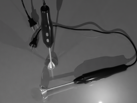 手持式搅拌机 3D 模型