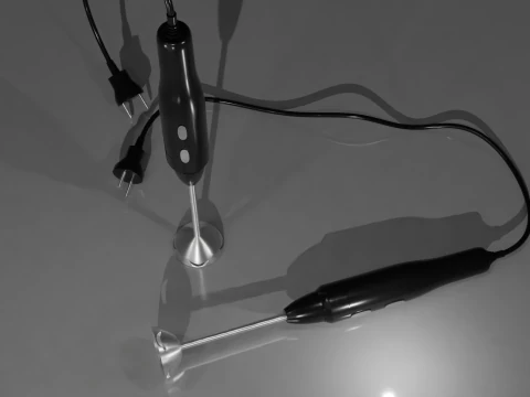 Hand Blender 3D Model