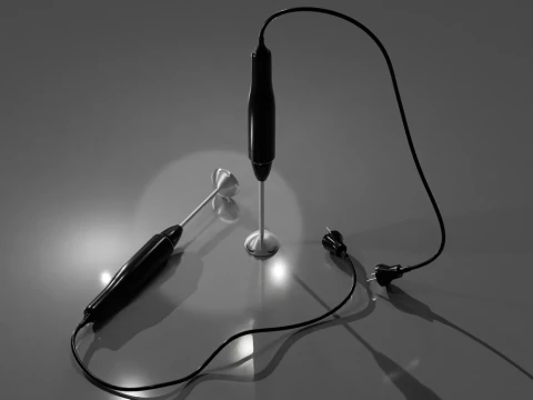 Hand Blender 3D Model