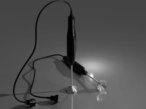 Hand Blender 3D Model