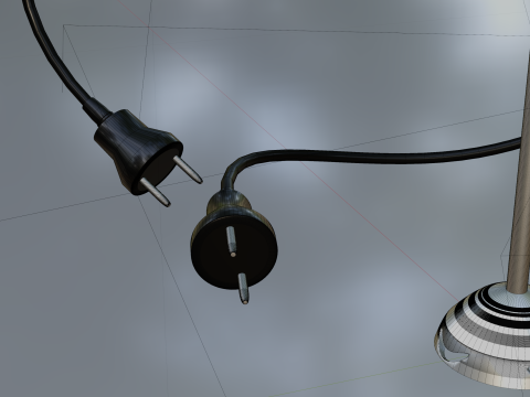 手持式搅拌机 3D 模型