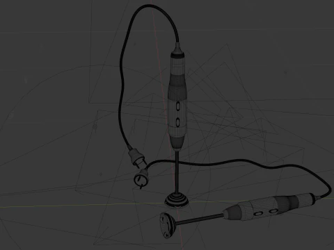 Hand Blender 3D Model
