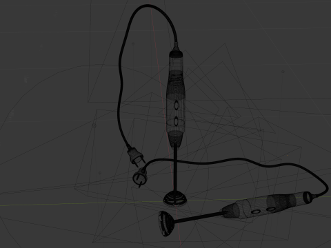 手持式搅拌机 3D 模型