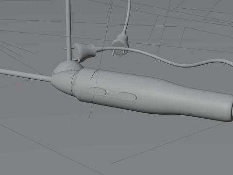 手持式搅拌机 3D 模型