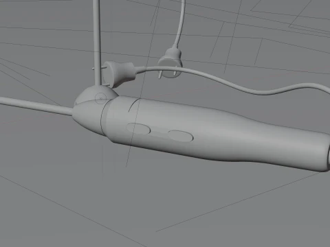 Hand Blender 3D Model