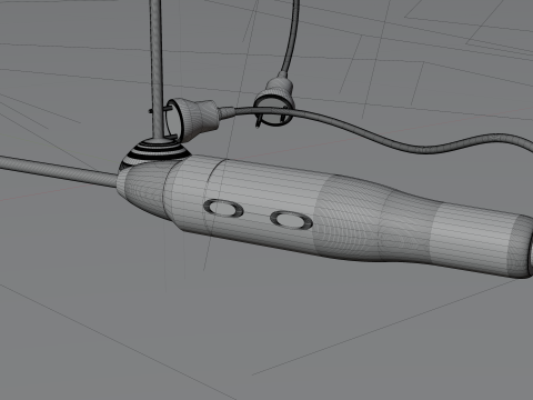 手持式搅拌机 3D 模型