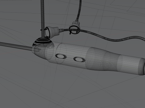 手持式搅拌机 3D 模型
