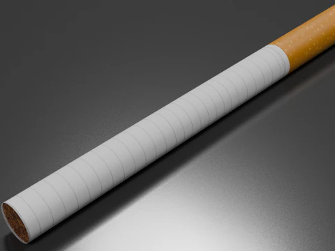 Cigarette Unused 3D Model