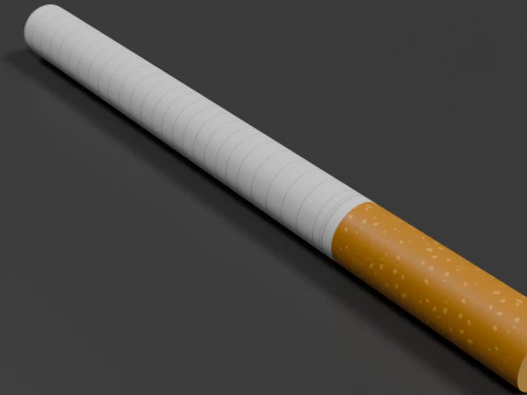 Cigarette Unused 3D Model