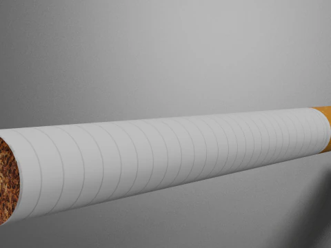 Cigarette Unused 3D Model