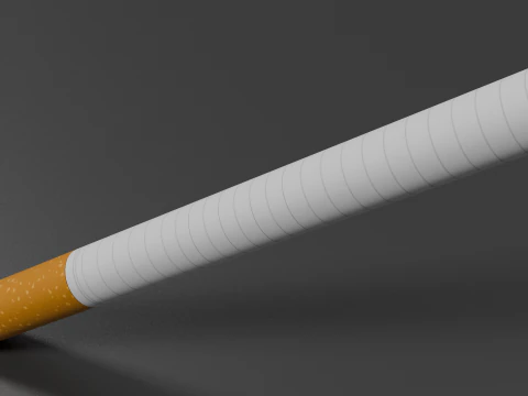 Cigarette Unused 3D Model
