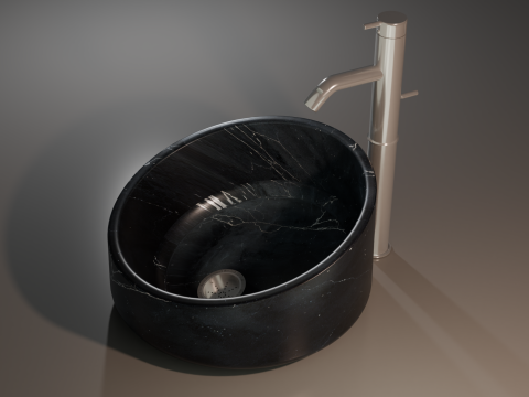 चिलमची 3D मॉडल