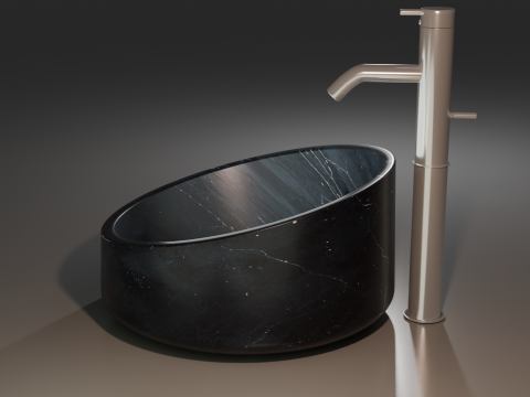 चिलमची 3D मॉडल