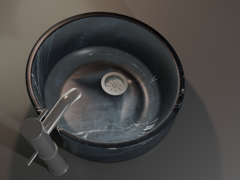 चिलमची 3D मॉडल