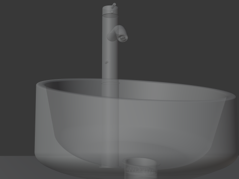 चिलमची 3D मॉडल