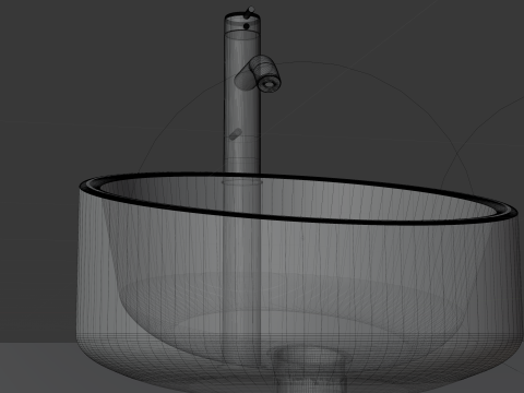 चिलमची 3D मॉडल