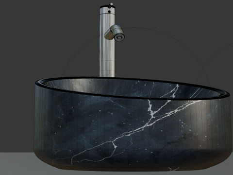 चिलमची 3D मॉडल