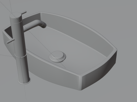 चिलमची 3D मॉडल