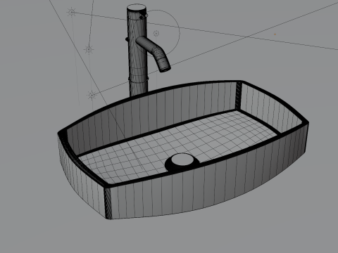 चिलमची 3D मॉडल