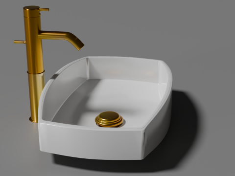 चिलमची 3D मॉडल