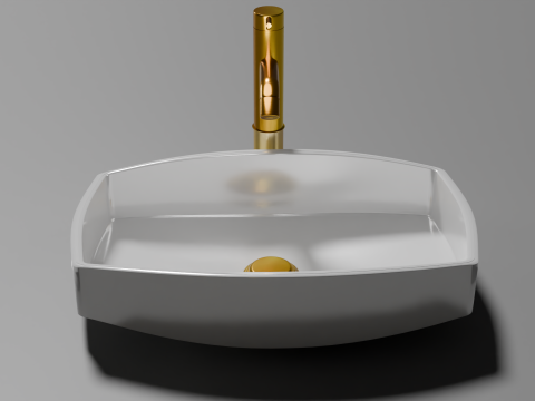 चिलमची 3D मॉडल