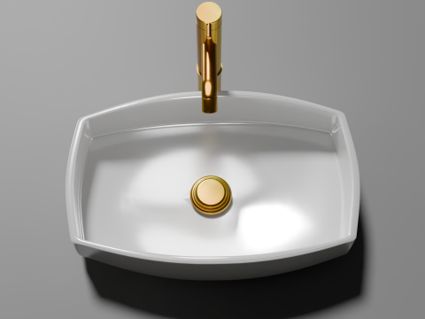 चिलमची 3D मॉडल