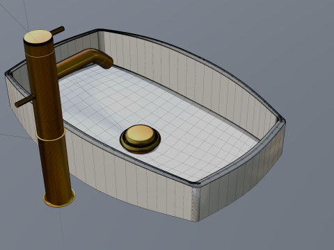 चिलमची 3D मॉडल