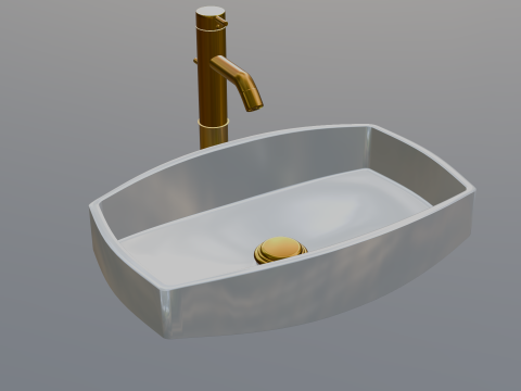 चिलमची 3D मॉडल