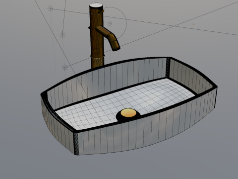 चिलमची 3D मॉडल