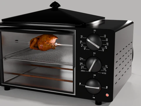 Forno Modello 3D