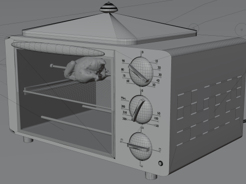 Oven 3D Model