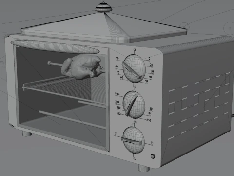 Oven 3D Model